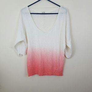 We the free strawberry ombre top Size S
